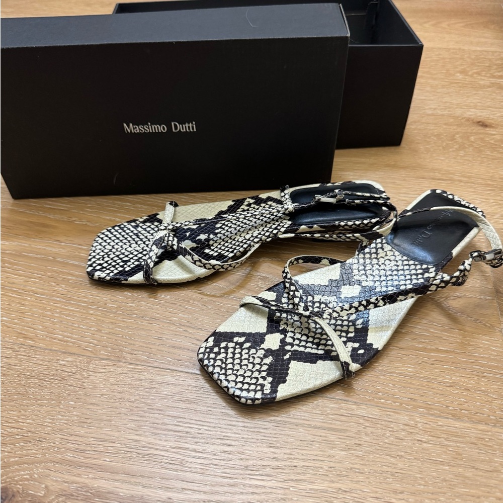 Snakeskin Sandals
